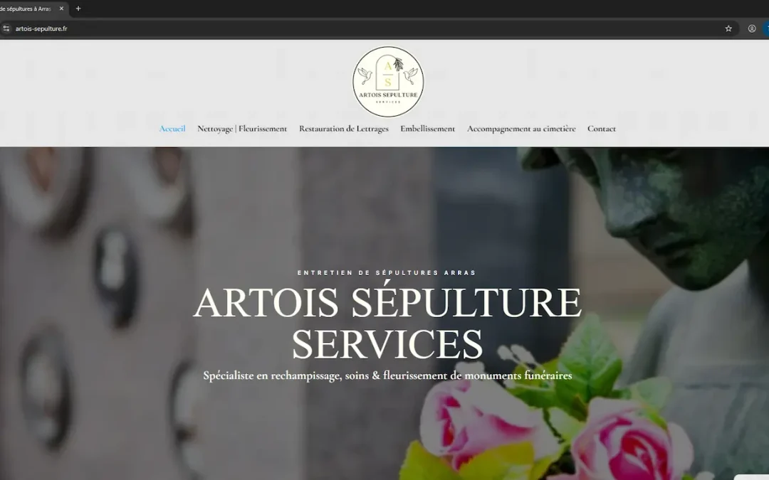 Artois Sépulture Services — Entretien de sépultures, Arras et l&rsquo;Artois