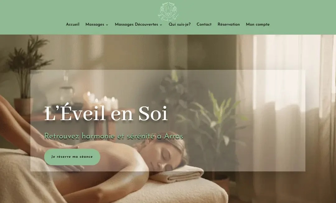L&rsquo;Éveil en soi – Massage bien-être, Arras
