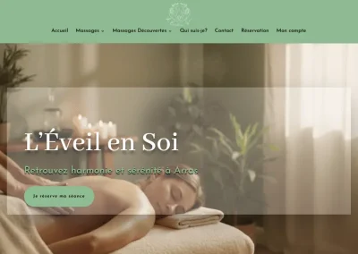 L&rsquo;Éveil en soi – Massage bien-être, Arras