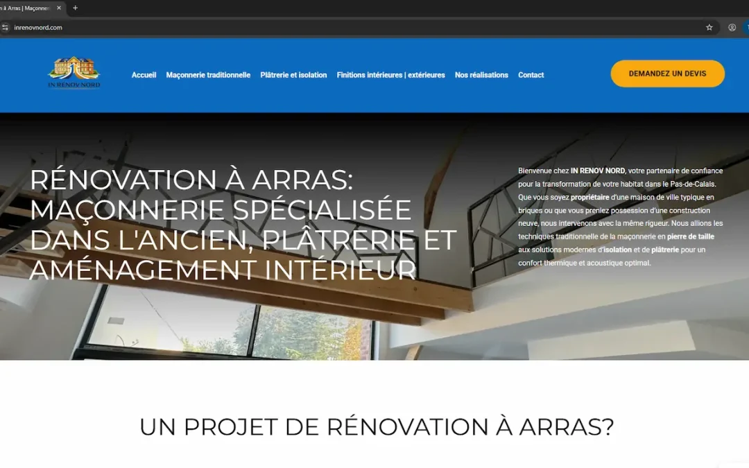 Inrenovnord – Rénovation intérieure et extérieure, Arras